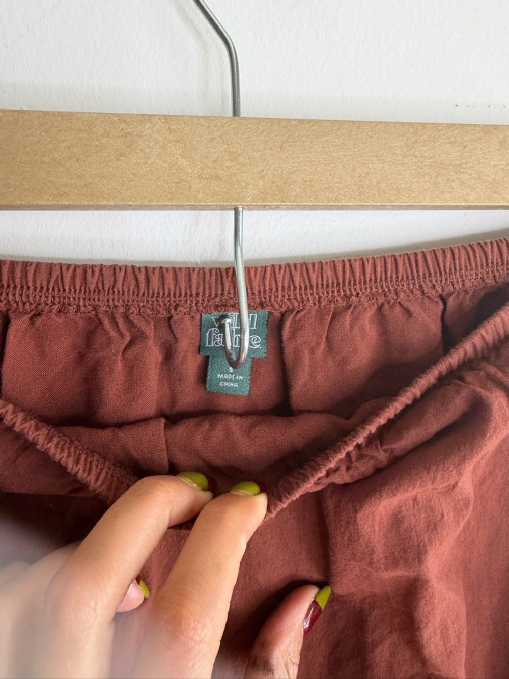 wild fable Rust-Tone Tiered Maxi Skirt - Picture 4 of 5